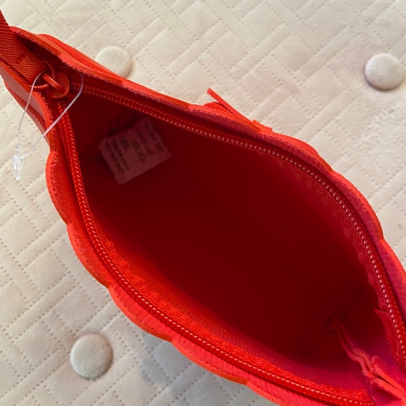 Red cosmetic or accessory bag - PVC - NWOT - Picture 3 of 5